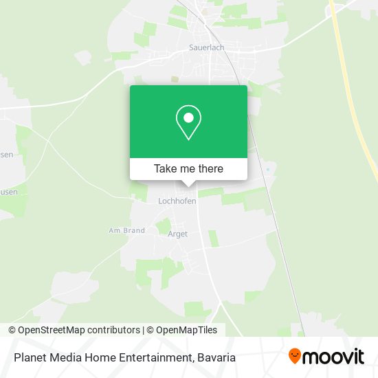 Planet Media Home Entertainment map