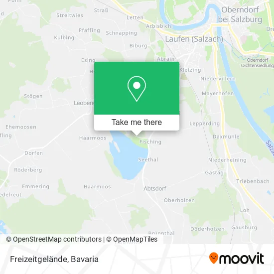 Карта Freizeitgelände