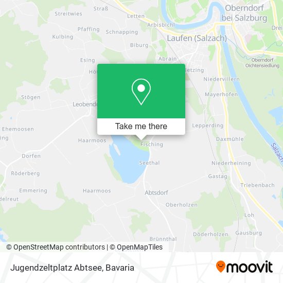 Jugendzeltplatz Abtsee map