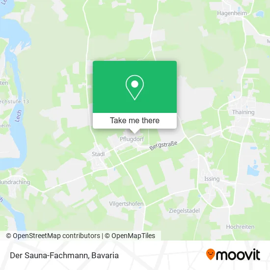 Der Sauna-Fachmann map