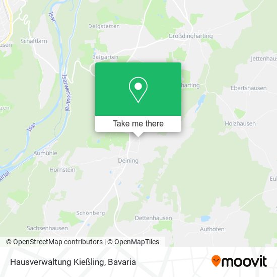 Карта Hausverwaltung Kießling