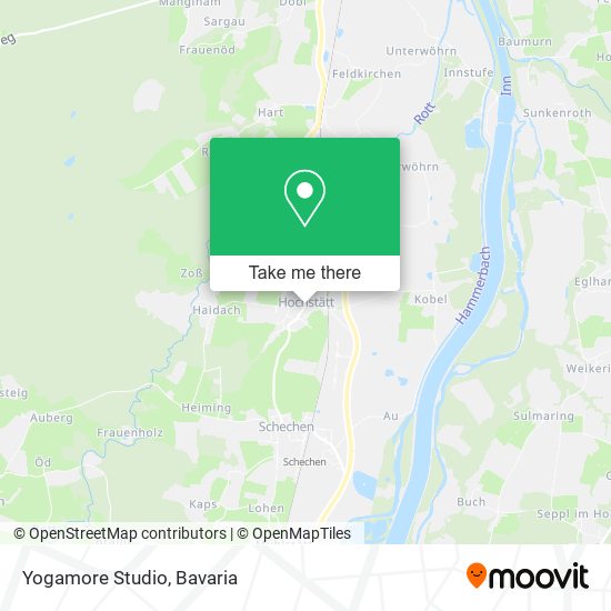 Yogamore Studio map