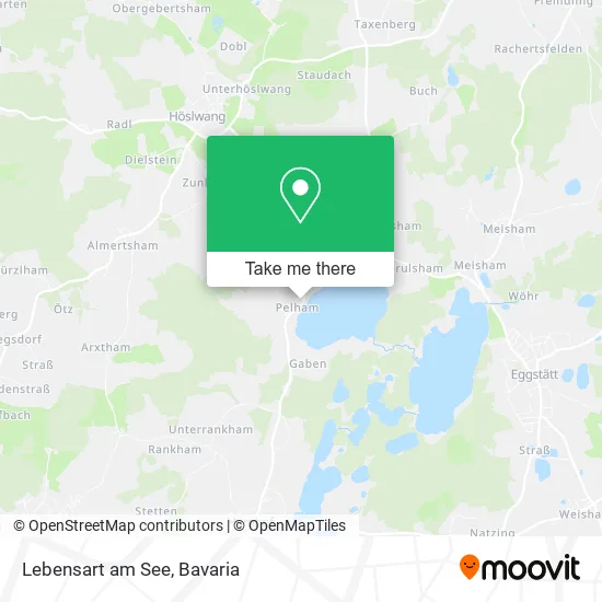 Карта Lebensart am See