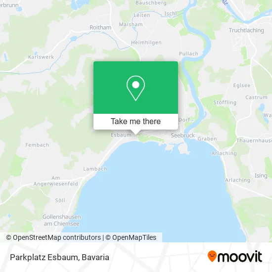 Карта Parkplatz Esbaum