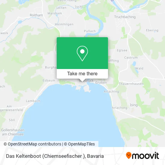Карта Das Keltenboot (Chiemseefischer )