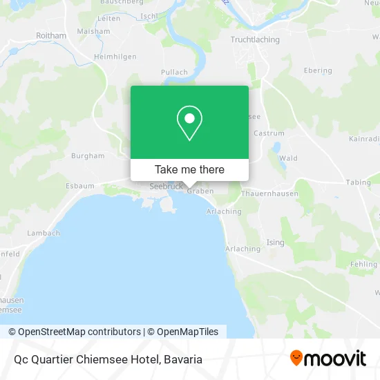 Qc Quartier Chiemsee Hotel map