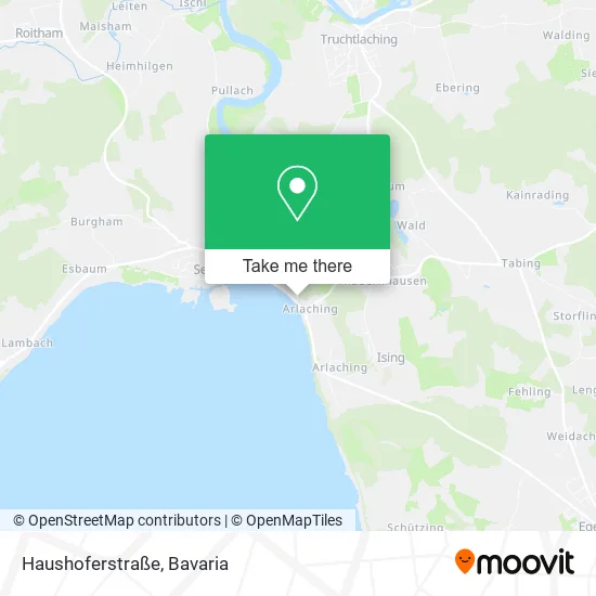 Карта Haushoferstraße