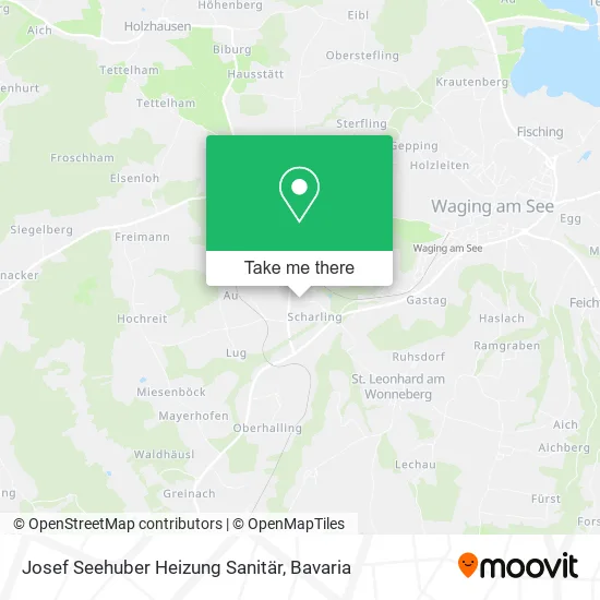 Карта Josef Seehuber Heizung Sanitär