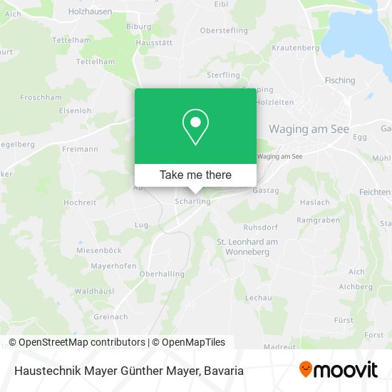 Haustechnik Mayer Günther Mayer map