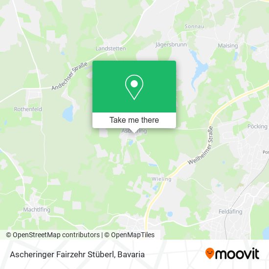Ascheringer Fairzehr Stüberl map