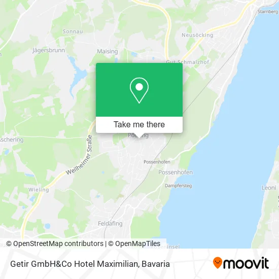 Getir GmbH&Co Hotel Maximilian map