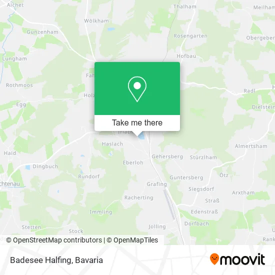 Карта Badesee Halfing