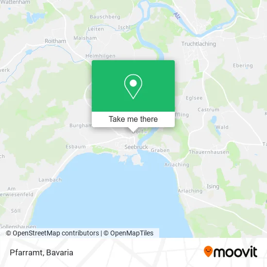 Карта Pfarramt
