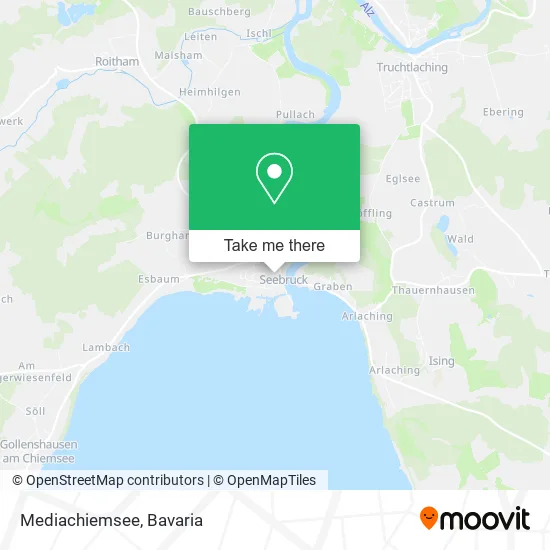 Карта Mediachiemsee