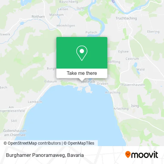Карта Burghamer Panoramaweg