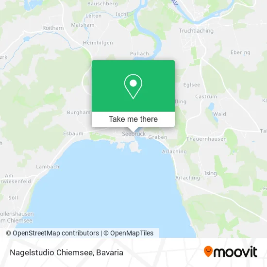 Nagelstudio Chiemsee map