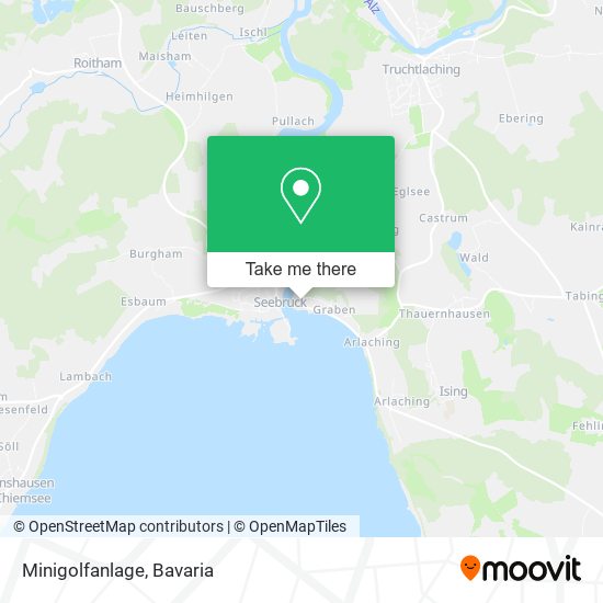 Карта Minigolfanlage