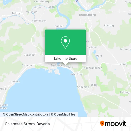 Карта Chiemsee Strom