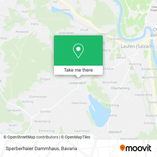 Sperberhaier Dammhaus map
