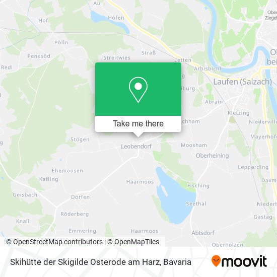 Skihütte der Skigilde Osterode am Harz map