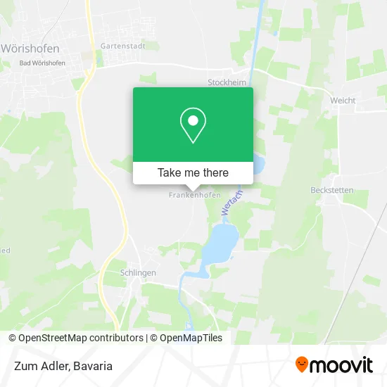 Карта Zum Adler