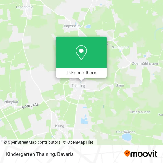 Карта Kindergarten Thaining