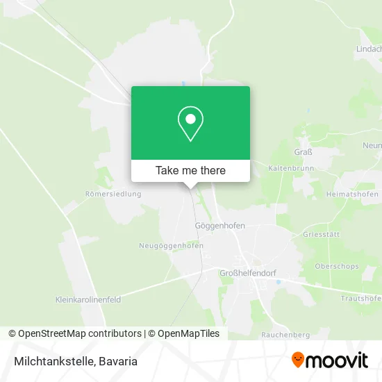 Карта Milchtankstelle