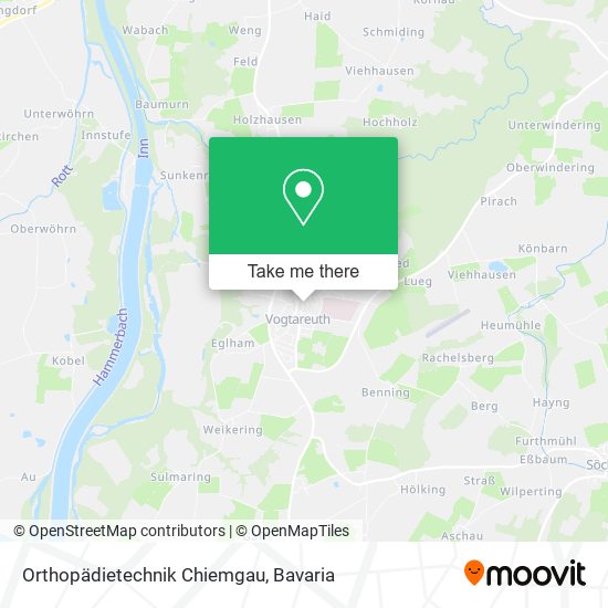 Карта Orthopädietechnik Chiemgau