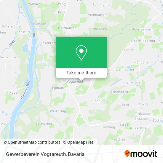 Gewerbeverein Vogtareuth map