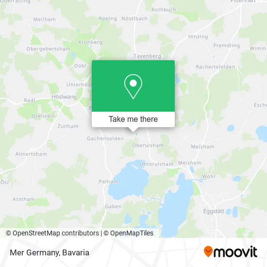 Карта Mer Germany