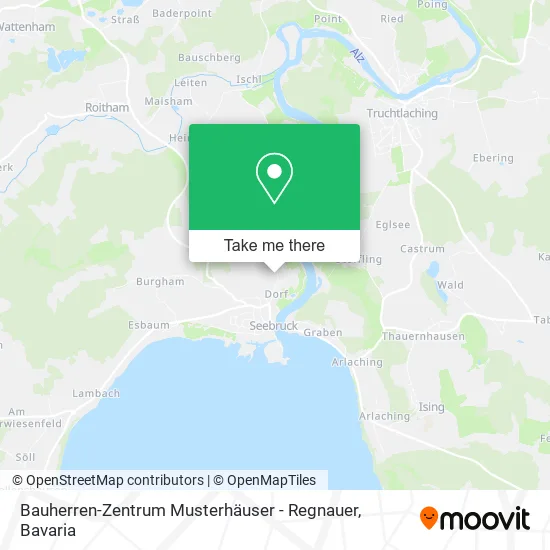 Карта Bauherren-Zentrum Musterhäuser - Regnauer