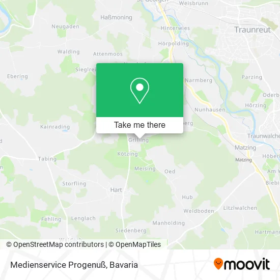 Карта Medienservice Progenuß