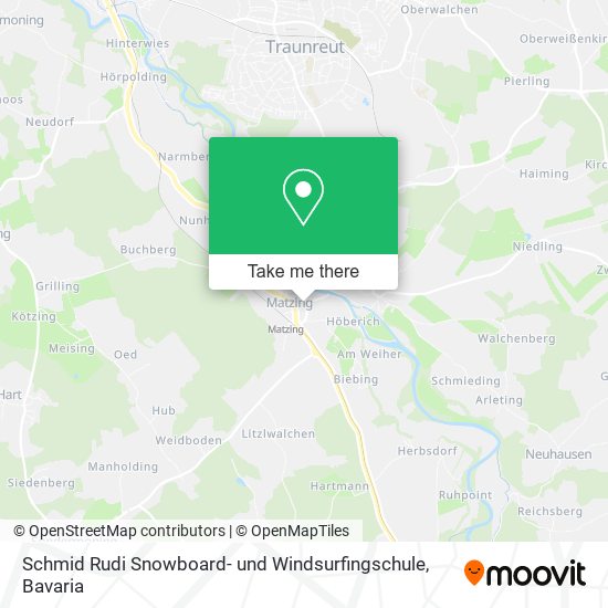 Schmid Rudi Snowboard- und Windsurfingschule map