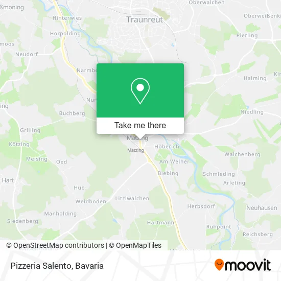 Карта Pizzeria Salento