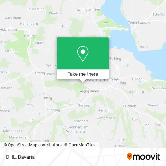 Карта DHL