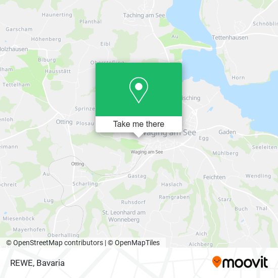 REWE map