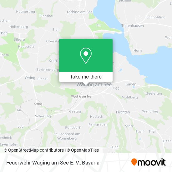 Feuerwehr Waging am See E. V. map
