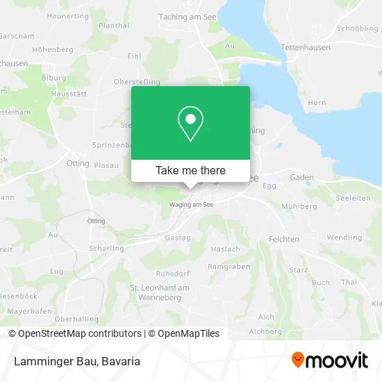 Lamminger Bau map