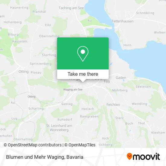 Карта Blumen und Mehr Waging