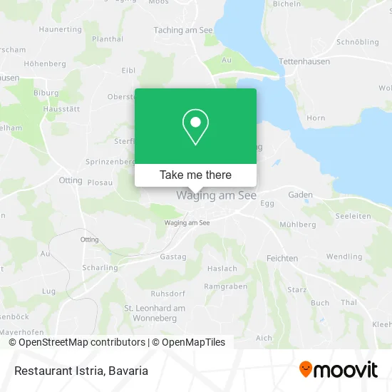 Карта Restaurant Istria