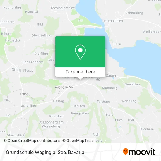 Grundschule Waging a. See map