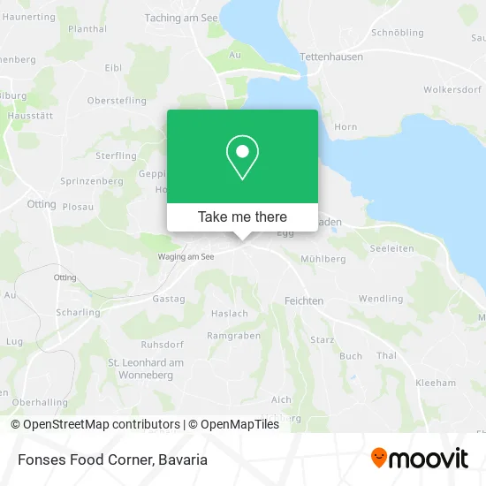 Fonses Food Corner map