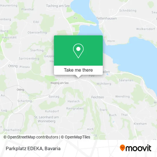 Карта Parkplatz EDEKA