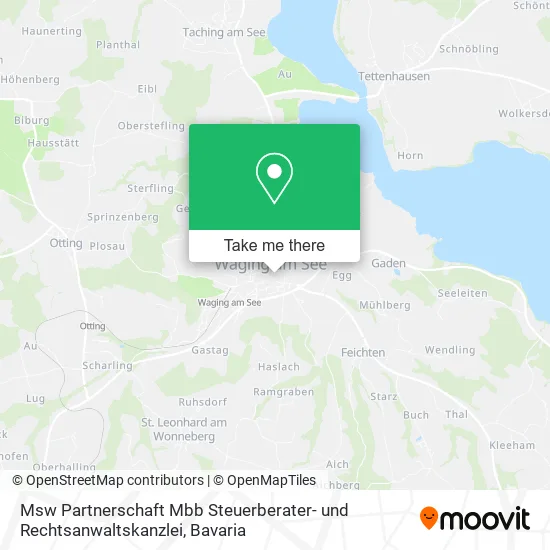 Msw Partnerschaft Mbb Steuerberater- und Rechtsanwaltskanzlei map