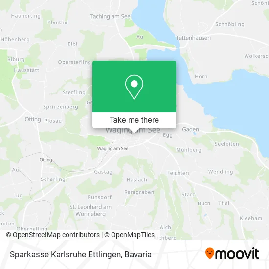 Карта Sparkasse Karlsruhe Ettlingen