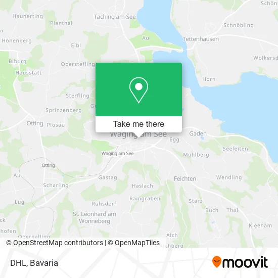Карта DHL