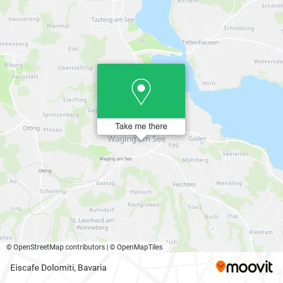 Карта Eiscafe Dolomiti