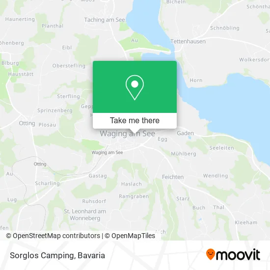 Карта Sorglos Camping