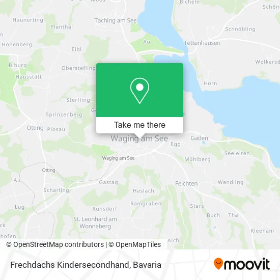 Карта Frechdachs Kindersecondhand