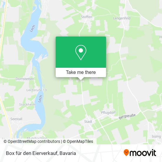 Box für den Eierverkauf map